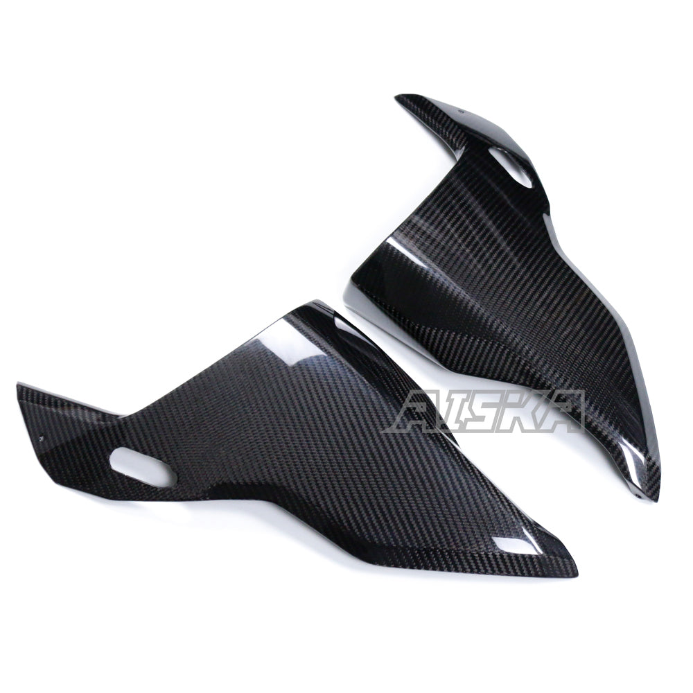 AISKA Carbon UV-Protection Coat Fairing Motorcycle Carbon Fiber Front Headlight Side Panel for BMW S1000RR S1KRR 2025
