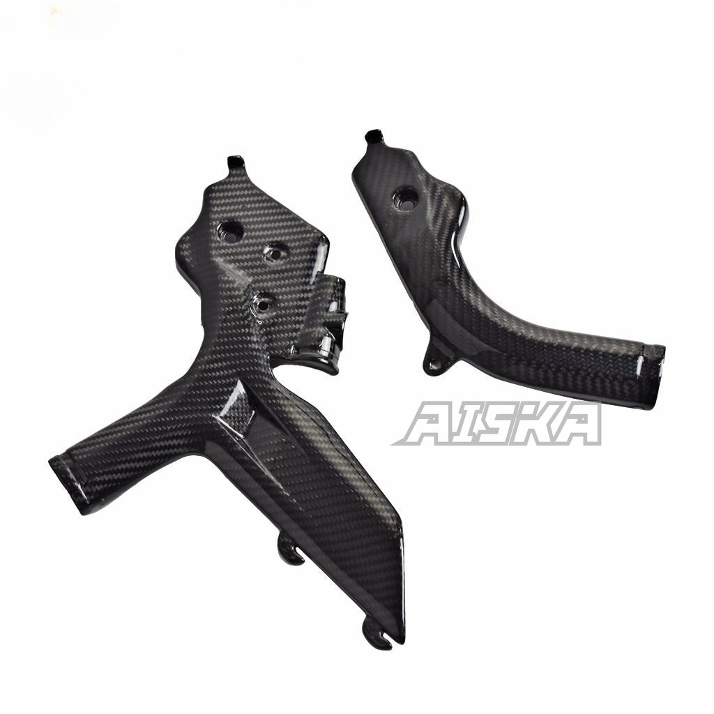 AISKA 690 Duke 3K Dry Carbon Fiber Motorcycle Frame Trim Cover Panel Fairings for KTM 690 Duke 2012-2019