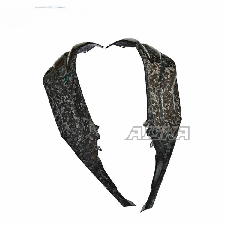 AISKA 100% 3K Carbon Fiber Motorcycle Fully Enclosed Fuel Tank Side Panel Fairing for BMW S1000RR S1000R M1000RR 2019-2025