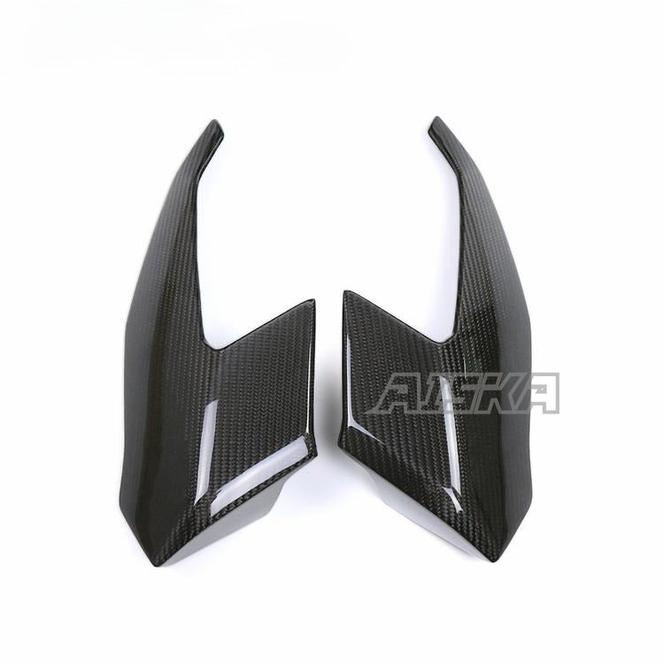 AISKA Wholesale 100% Dry Carbon Fiber Motorcycle Fairings Front Headlight Fairing Side Panels for BMW S1000XR 2020-2024