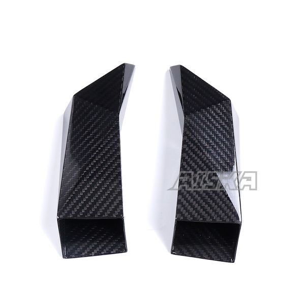 AISKA Universal Carbon Fiber Fairings Parts Motorcycle Brake Disk Cooler Air Duct for S1000RR M1000RR R1 R3 R6 ZX6R Hayabusa