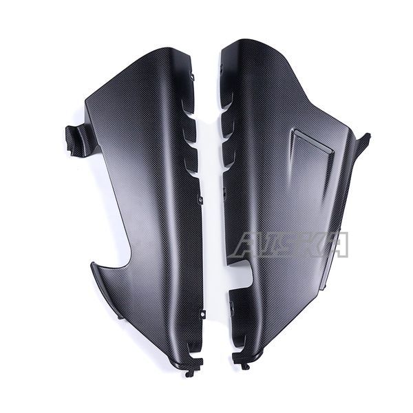 AISKA 100% 3K Full Dry Carbon Fiber Fairings Motorcycle Lower Belly Pan for Ducati Panigale V4 V4S 2025