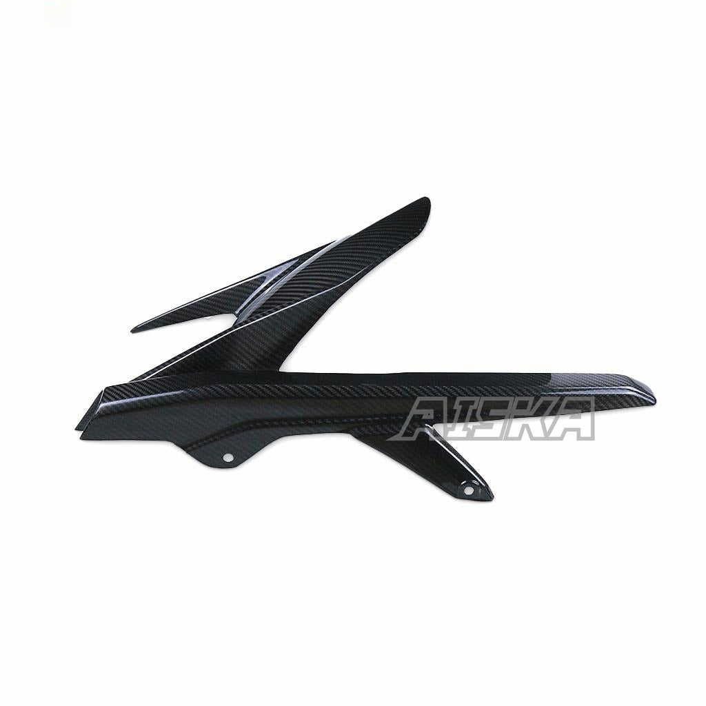 AISKA Motorcycle 3K Dry Carbon Fiber Rear Fender Wheel Hugger Fender Mudguard Splash Guard for Honda CB650R CBR650R 2019+