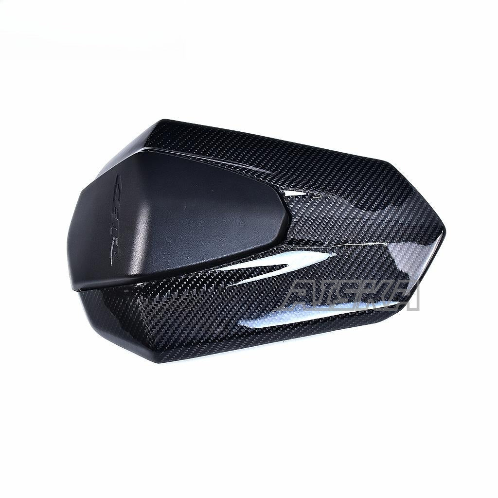 AISKA Dry Carbon Fiber Motorcycle Rear Tail Passenger Pillion Seat Cover Cowl Fairing for Honda CBR1000RR 2017-2024