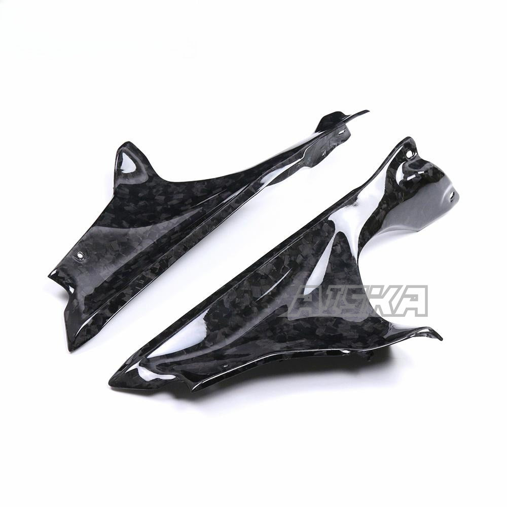 AISKA R7 Carbon Fiber Dash Side Panels Cowl Motorcycle Carbon Fibre Dash Board Side Panels Cover for Yamaha R7 2022 2023 2024