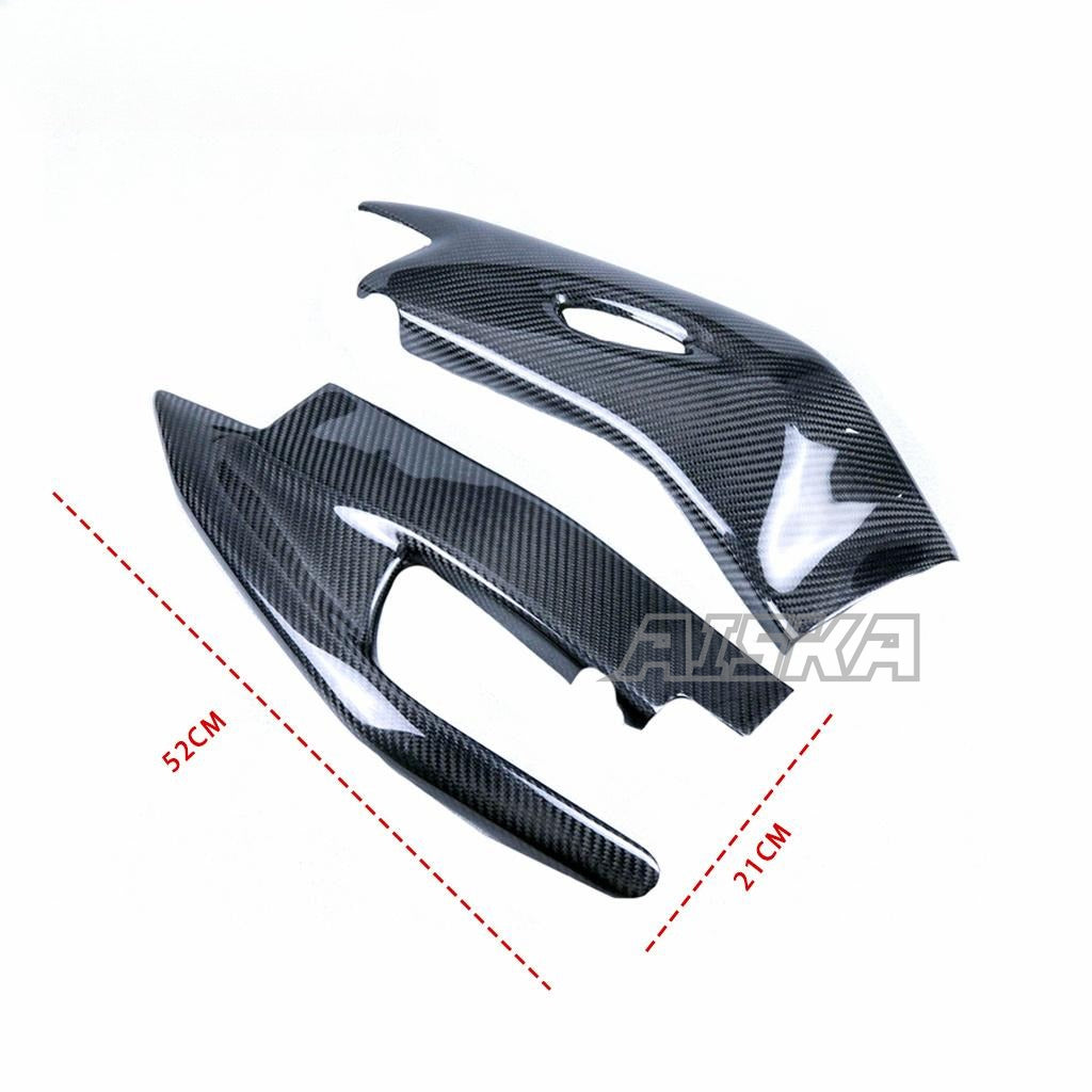 AISKA 3K Full Dry Carbon Fiber Motorcycle Swingarm Covers Swing Arm Protectors for Honda CBR1000RR 2017-2024