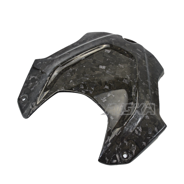 AISKA Twill Wave Dry Carbon Motorcycle ABS Injection Carbon Fiber Fuel Tank Cover Fairing for BMW S1000RR 2015-2018