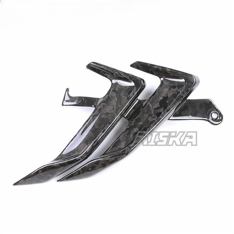 AISKA 100% Dry Carbon Fiber Small Body Side Panel Motorcycle Carbon Fiber Side Panel for BMW S1000RR 2019-2022