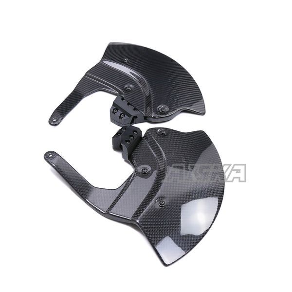 AISKA Carbon Fiber Motorcycle Aero Disc Rotor Covers for BMW M1000RR 2023-2025 S1000RR 2019-2025 S1000XR 2021-2025  S1000R M1000R 2021-2025