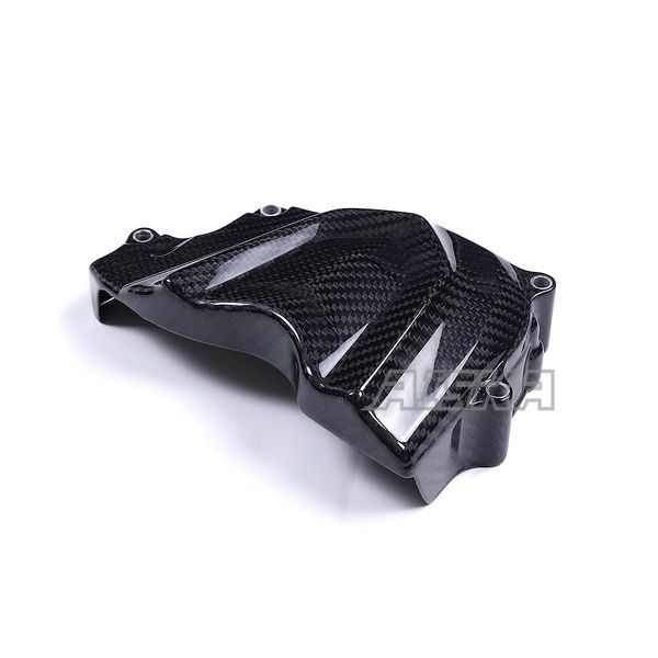 AISKA Full Dry Carbon Fiber Motorcycle Fairing for Kawasaki Ninja ZX-6R Front Sprocket Cover Included 2009-2025