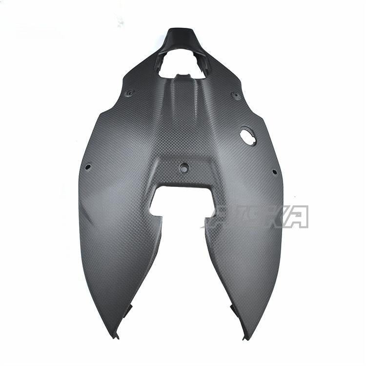 AISKA 3K 3*3 Carbon Fiber  Motorcycle Accessories Spare Parts Rear Tail Lower Cover for Ducati  Panlgale V2
