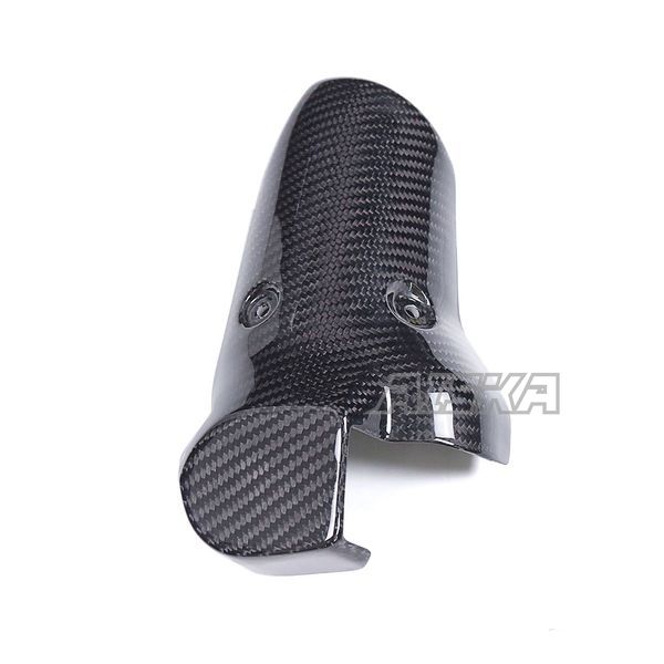 AISKA R1300GS Carbon Parts Real 3K Dry Carbon Fiber Motorcycle Silencer Exhaust Pipe Protector Fairing for BMW R1300GS 2023 2024