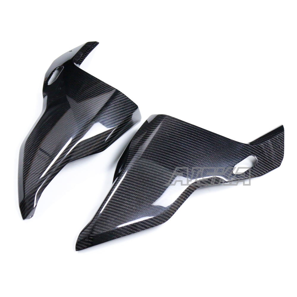 AISKA Carbon UV-Protection Coat Fairing Motorcycle Carbon Fiber Front Headlight Side Panel for BMW S1000RR S1KRR 2025