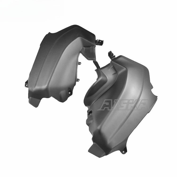 AISKA Dry Carbon Fiber Motorcycle Accessories Spare Parts Side Cowl  for for Ducati  Panlgale V2 2020+