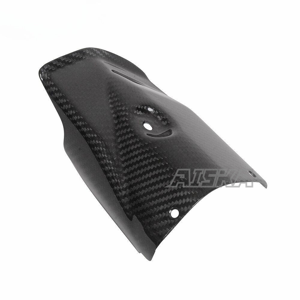 AISKA R6 Carbon Fiber Exhaust Pipe Cover Motorcycle Carbon Fibre Muffler Pipe Heat Shield Guard Cover for Yamaha R6 2017-2024