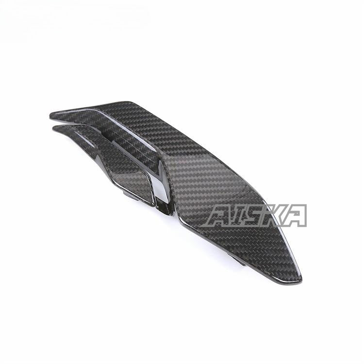 AISKA 100% 3K Carbon Fiber Motorcycle Right Side Fins Cover Mid Frame Panel Fairing for BMW S1000RR 2023 2024