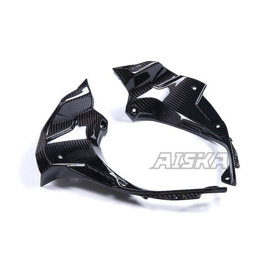 AISKA 3K Dry Carbon Fiber Motorcycle Dashboard Side Pane Fairings Custom Fit for Kawasaki Ninja ZX-6R 2024+