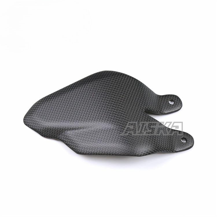 AISKA  Wholesale 3K 3*3 Real Dry Carbon Fiber Motorcycle Heel Guards for Ducati Diavel  V4  2023
