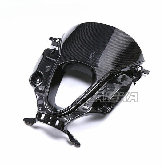 AISKA M1000RR 3K Pure Dry Carbon Fiber Motorcycle Front Windshield Air Intake Cover Fairing for BMW M1000RR 2023-2024