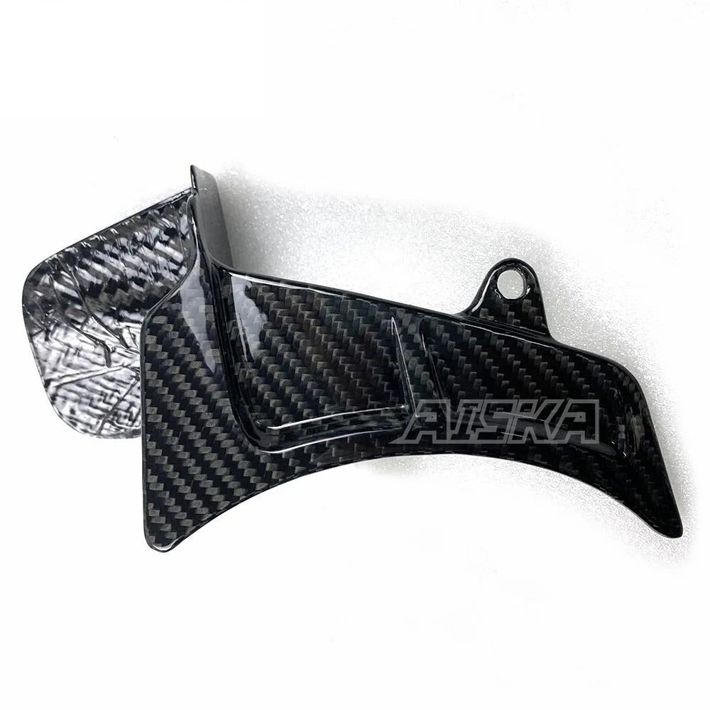 AISKA 100% 3K 3*3 Dry Carbon Fiber Motorcycle Frame Body Side Panels Fairing Accessories for Honda CBR650R 2019-2024 2022 2023