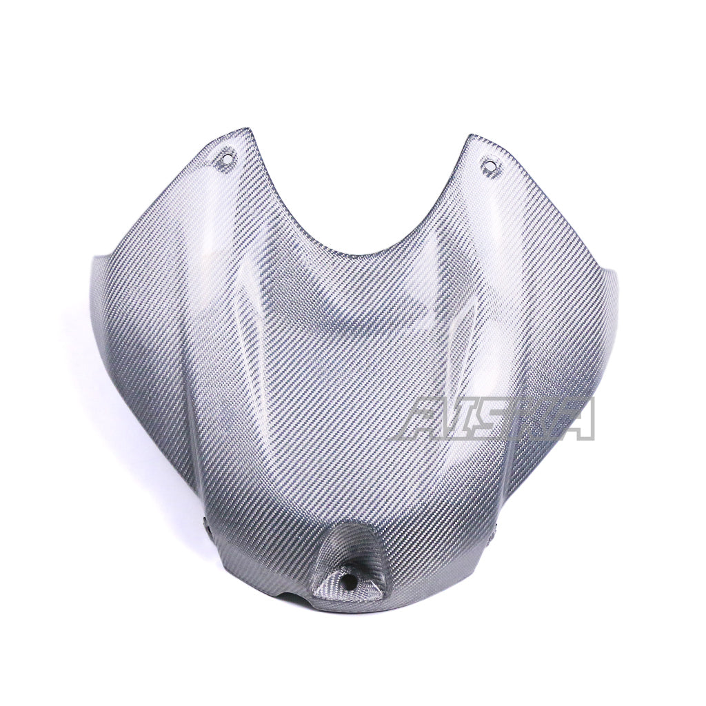 AISKA Twill Wave Dry Carbon Motorcycle ABS Injection Carbon Fiber Fuel Tank Cover Fairing for BMW S1000RR 2015-2018