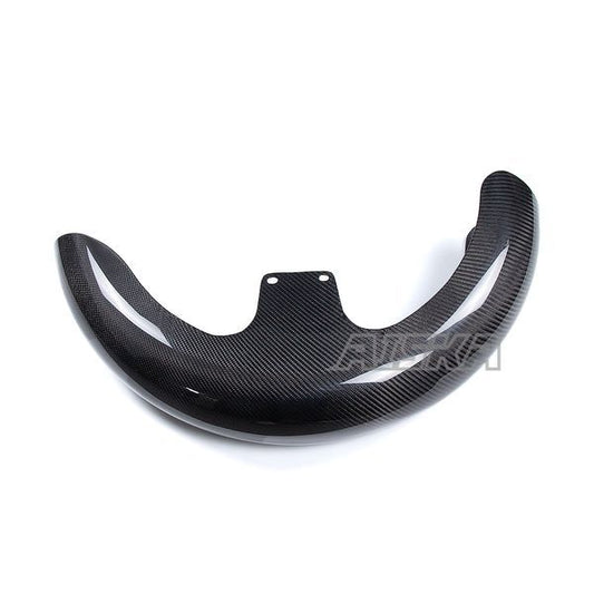 AISKA 23" Dry Carbon Fiber Motorcycle Front Fender for Harley Davidson Touring Street Glide Road Glide Road King Custom Baggers