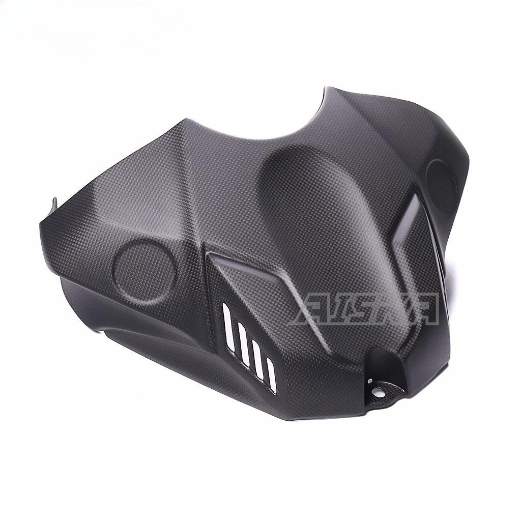 AISKA Tank Cover Motorcycle Carbon Fiber Gas Tank Front Airbox Cover Fairing Cowl for Yamaha R1 R1M 2020-2025