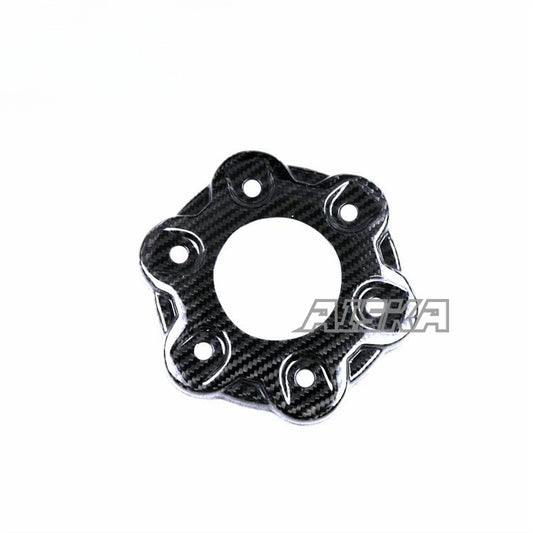 AISKA Panigale V4 Gear Protective Cover 3K 3*3 Carbon Fiber Motorcycle Modified Gear Cover for Ducati Panigale V4 V4S V4R 2018-2024