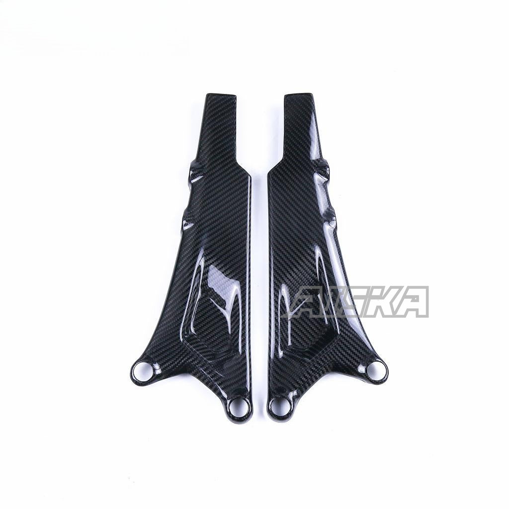 AISKA 3K Full Dry Carbon Fiber Motorcycle Subframe Cover Under Seat Side Panels Covers for Honda CBR1000RR 2017-2024
