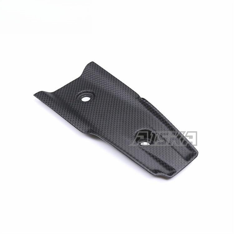AISKA Dry Carbon Fiber Motorcycle Accessories Under Seat Cover  for Ducati Hypermotard 950 2019+