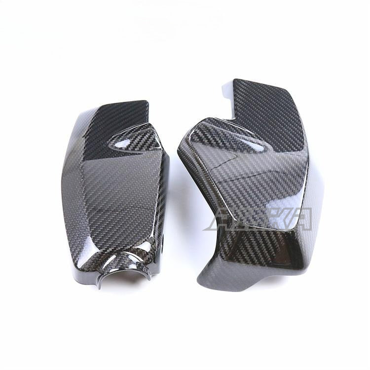 AISKA 3K Pure Carbon Fiber Rearview Mirrors Covers Motorcycle Water tank Side Panel Cover for Harley Sportster  S 1250