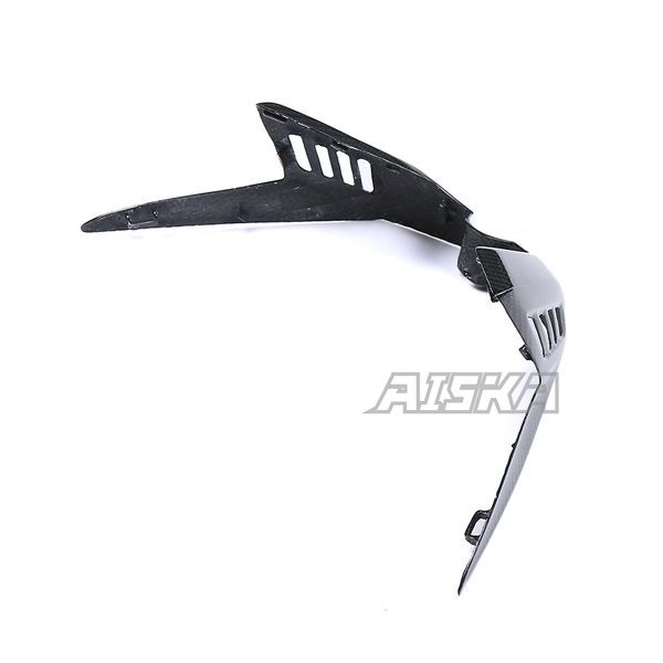 AISKA 3K Dry Carbon Fiber Motorcycle Fuel Tank Airbox Front Piece Cover Fairing for Kawasaki Ninja ZX-4R ZX-4RR ZX25R 2020-2024