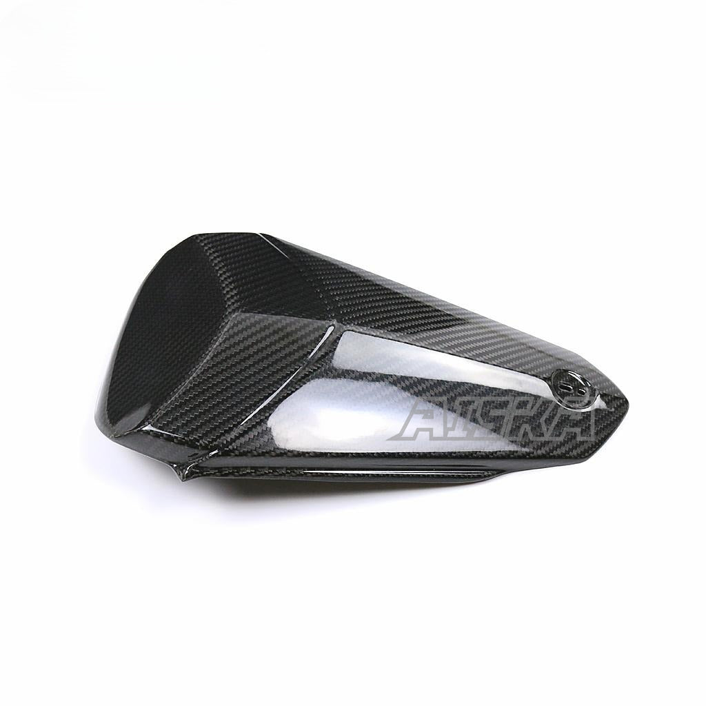 AISKA R6 Carbon Fiber Rear Seat Cowl Hump Fairing Motorcycle Carbon Rear Tail Seat Cover Cowl Fairing for Yamaha R6 2017-2024