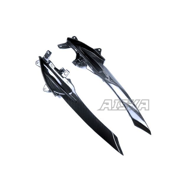 AISKA 3K Dry Carbon Fiber Motorcycle Accessories Side Panel Inner Lining Guide Cover Fairing for Kawasaki Ninja 650 2014-2024