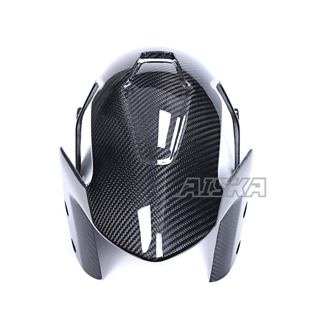 AISKA New Arrival 100% 3K Prepreg Carbon Fiber Front Fender Hugger for Aprilia RS457 2024 2025
