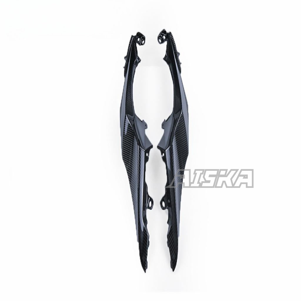 AISKA 100% 3K Dry Carbon Fiber Motorcycle  Accessories Tail Seat Side Fairing Panels for Suzuki GSXR1000 2017+