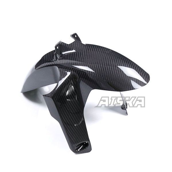 AISKA R1300GS Carbon Parts 100% Full 3K Dry Carbon Fiber Motorcycle Front Fender Hugger Mudguards for BMW R1300GS 2023 2024