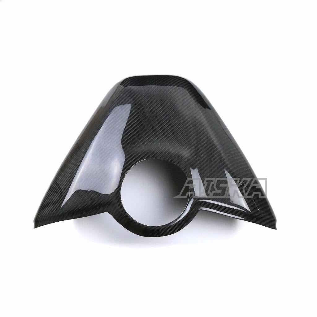 AISKA 100% Full Dry Carbon Fiber Motorcycle Oil Fuel Gas Tank Cover Guard Protector for Yamaha R1 R1M 2020-2025