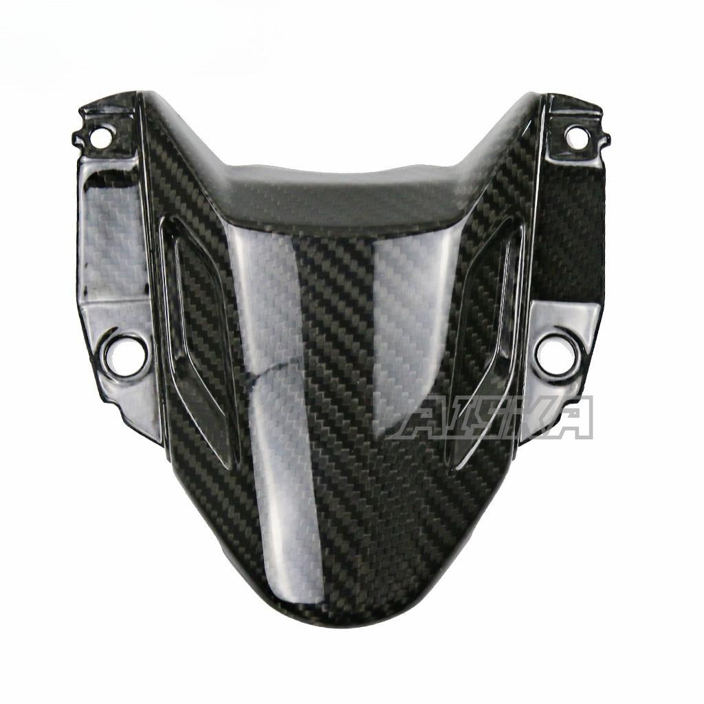 AISKA Motorcycle Carbon Fiber Front Windshield Wind Deflector Windscreen Cover Protector for Yamaha MT07 FZ07 2018-2022