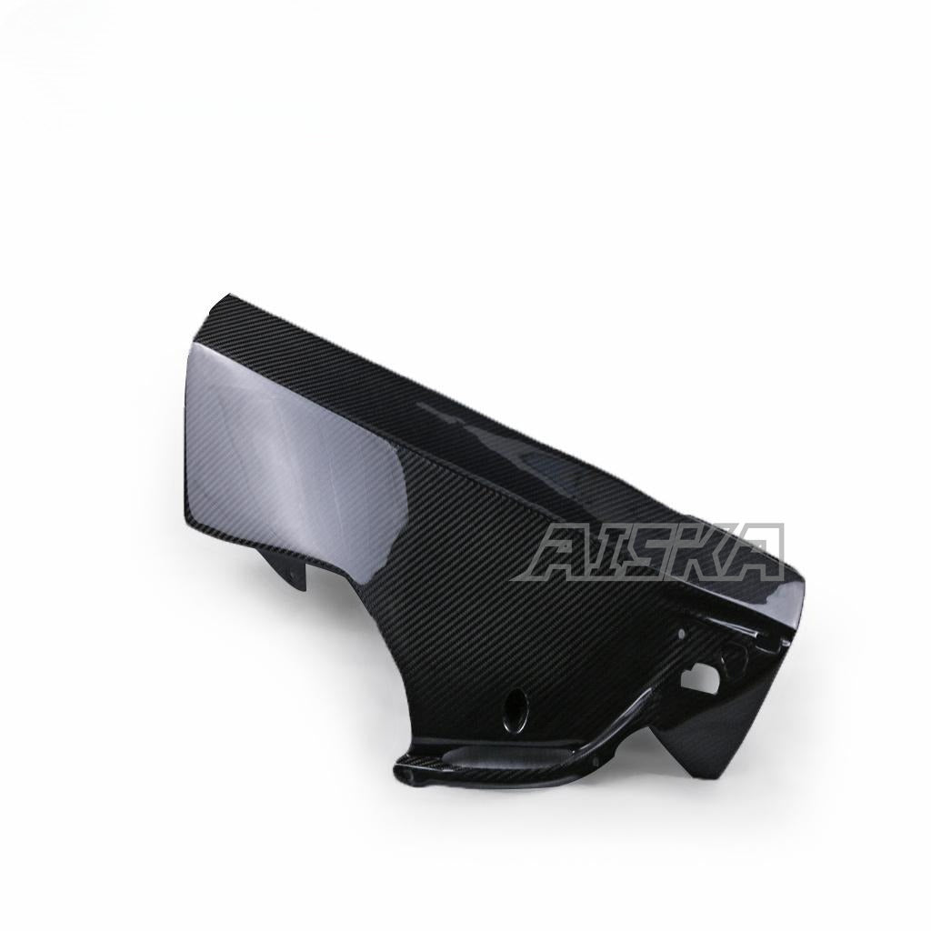 AISKA R6 Carbon Fiber Belly Pan Motorcycle Carbon Fibre Belly Pan Lower Under Tray Fairing Accessories for Yamaha R6 2017-2024
