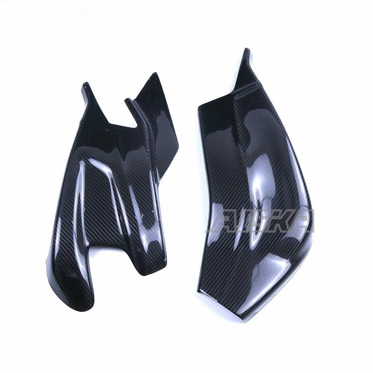 AISKA Twill Wave Dry Carbon Motorcycle Frame Cover Chain Protection Swingarm Covers Guards for BMW S1000RR 2015-2018