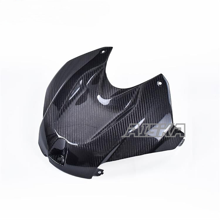 AISKA Twill Wave Dry Carbon Motorcycle ABS Injection Carbon Fiber Fuel Tank Cover Fairing for BMW S1000RR 2015-2018