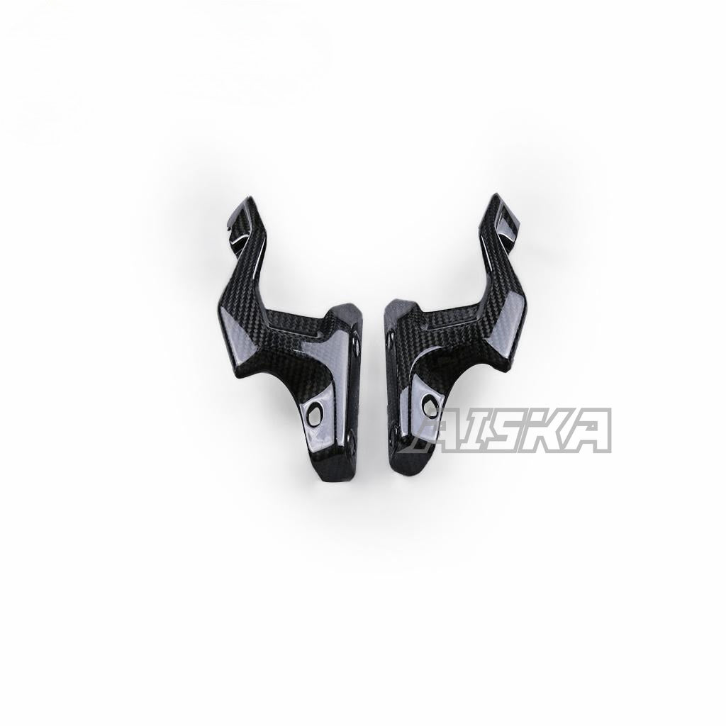 AISKA Motorcycle Carbon Fiber Front Headlight Bracket Fairing Cowls for Yamaha MT07 FZ07 2018-2022
