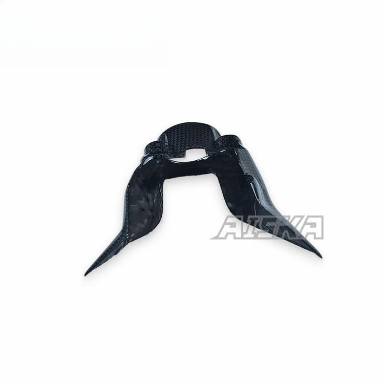 AISKA Dry Carbon Fiber Motorcycle Accessories Key Cover for Ducati Hypermotard 950 2019+