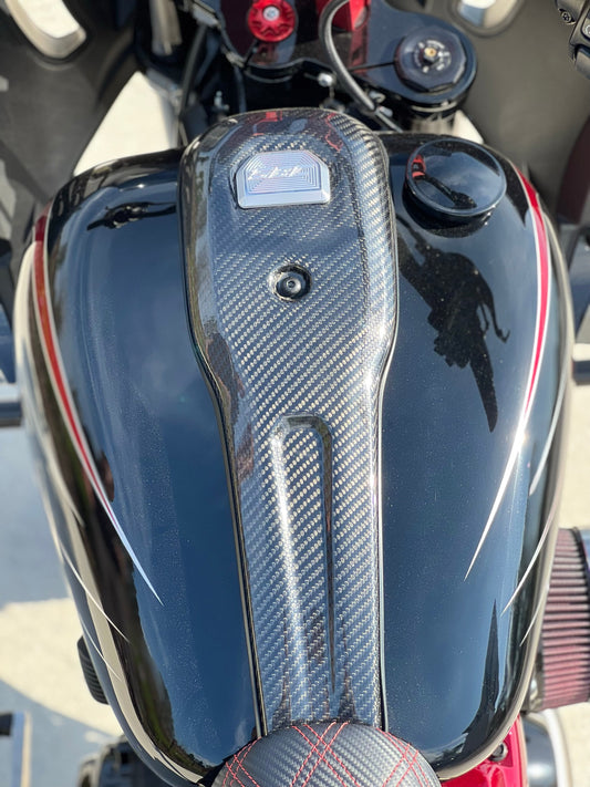 AISKA Harley Davidson Softail Low Rider S ST 2022-2025 Carbon Fiber Tank Cover