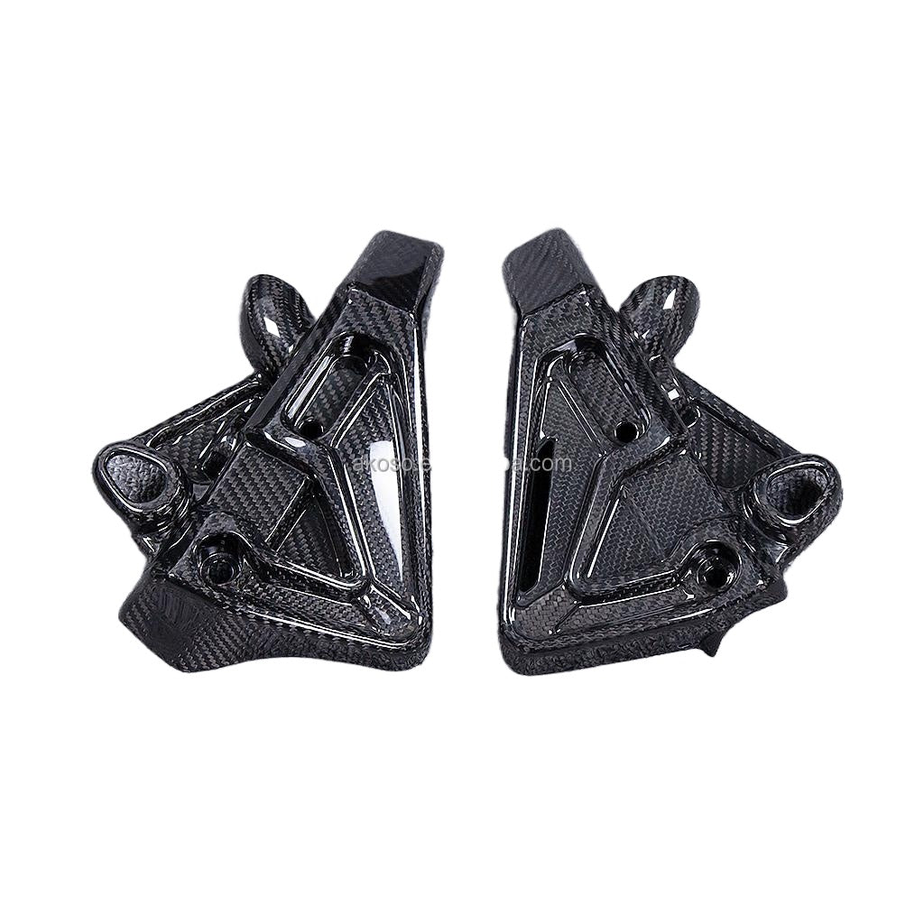 AISKA 100% 3K Dry Carbon Fiber Motorcycle Radiator Grilles Guard Side Covers for Yamaha MT10 FZ10 2016-2021