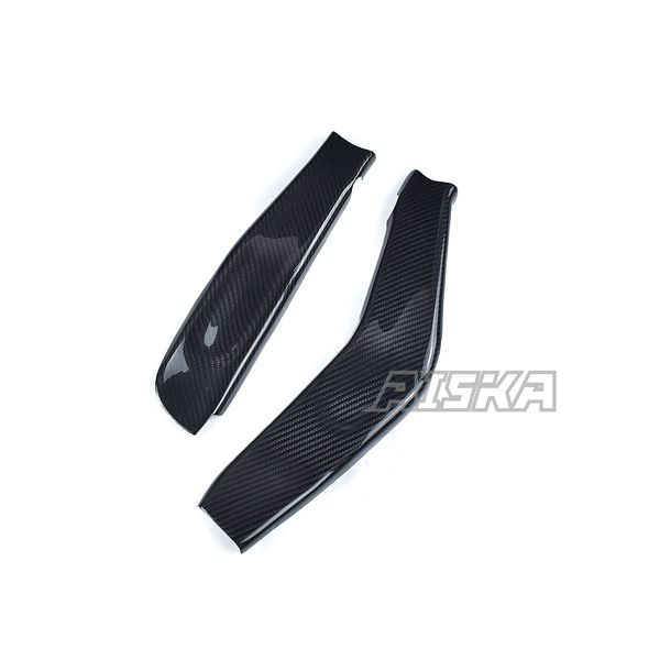 AISKA 3K Dry Carbon Fiber Motorcycle Accessories Swingarm Swing Arm Cover Fairing for Kawasaki Ninja ZX-25R 2020-2024
