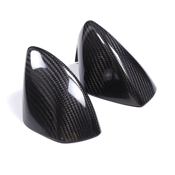 AISKA 3K Dry Carbon Fiber Motorcycle Mirrors Covers for Suzuki Hayabusa Gen3 GSX1300R 2021-2025