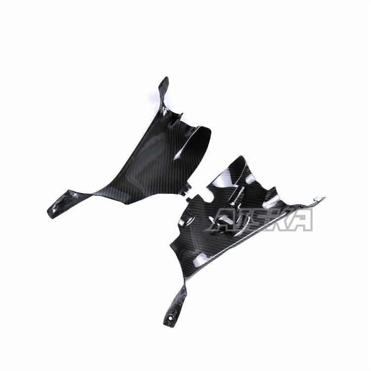 AISKA 3K 3*3 Carbon Fiber Motorcycle Modified Side Fairing Front Lining for  Ducati Panigale  V4 V4S V4R 2018-2024