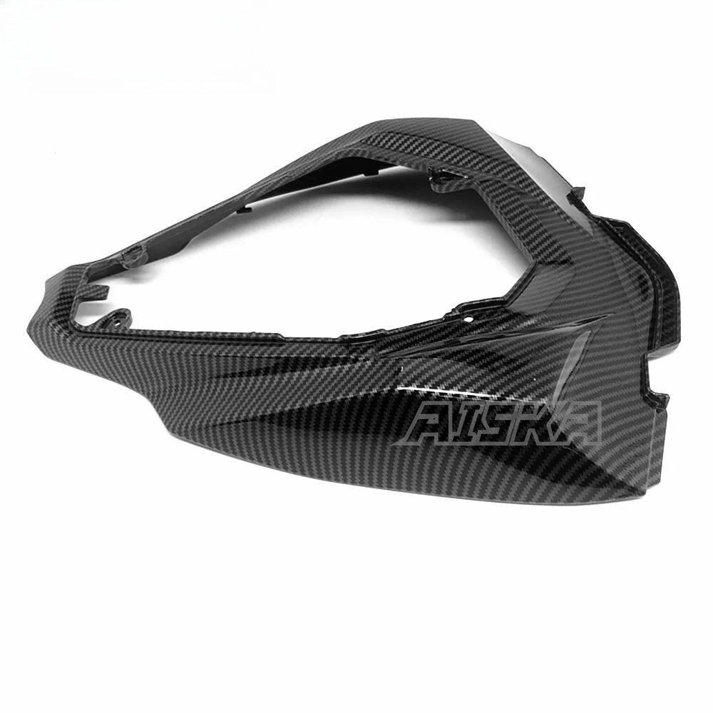 AISKA 3K Dry Carbon Fiber Motorcycle Accessories Rear Upper Tail Seat Cover Cowl Fairing for Kawasaki ZX10R ZX-10R 2016-2020